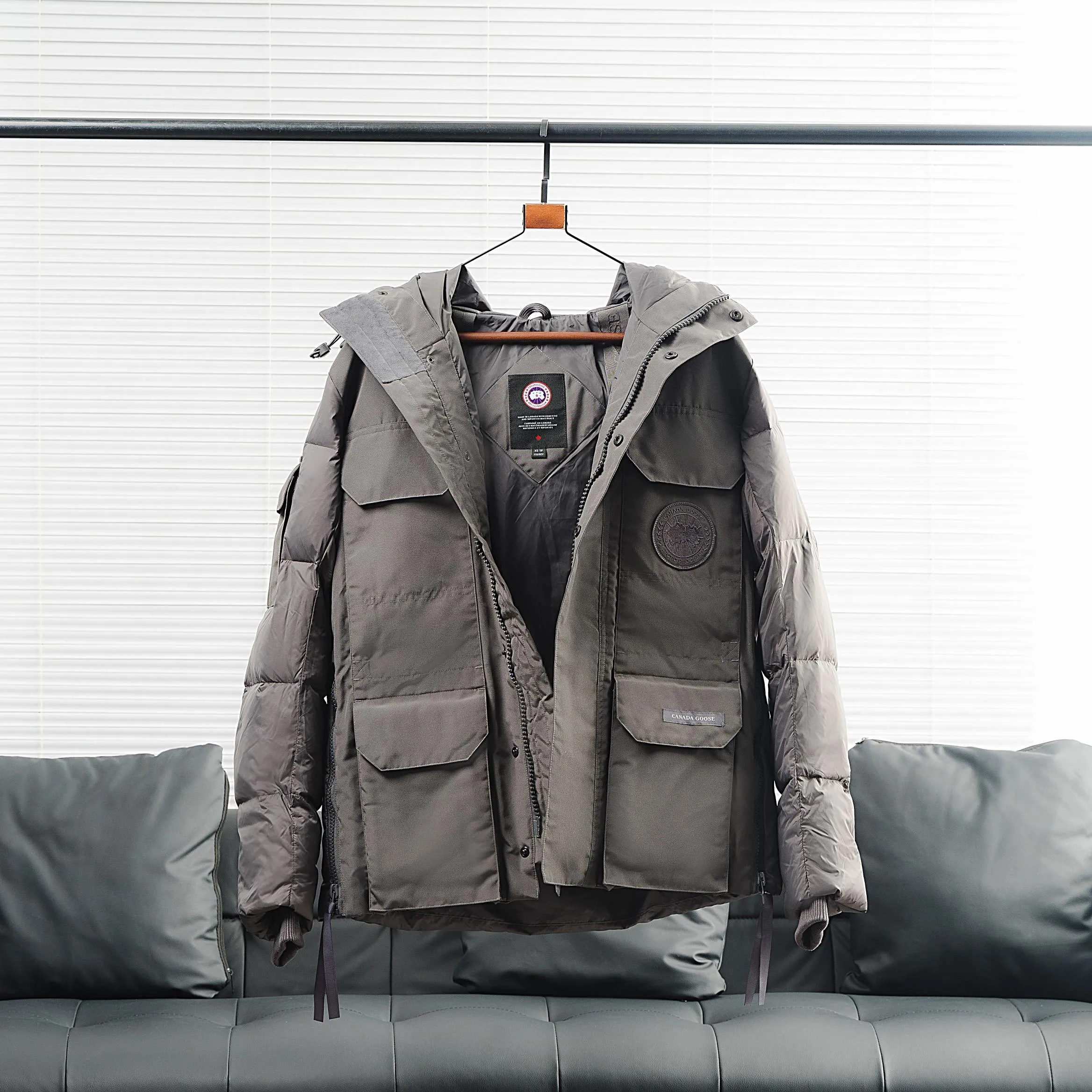 P1160 2058MW Paradigm Expedition Parka-WD Men's Gray Size: XS S M L XL XXL.